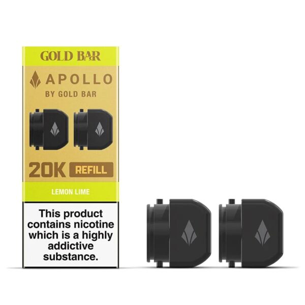 GOLD BAR APOLLO 20K PREFILLED PODS 20MG (2 PACK) - Image 4
