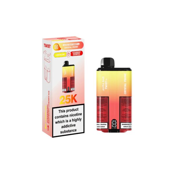 CRYSTAL PRIME TWIST 25K DISPOSABLE VAPE KIT 20MG - Image 21