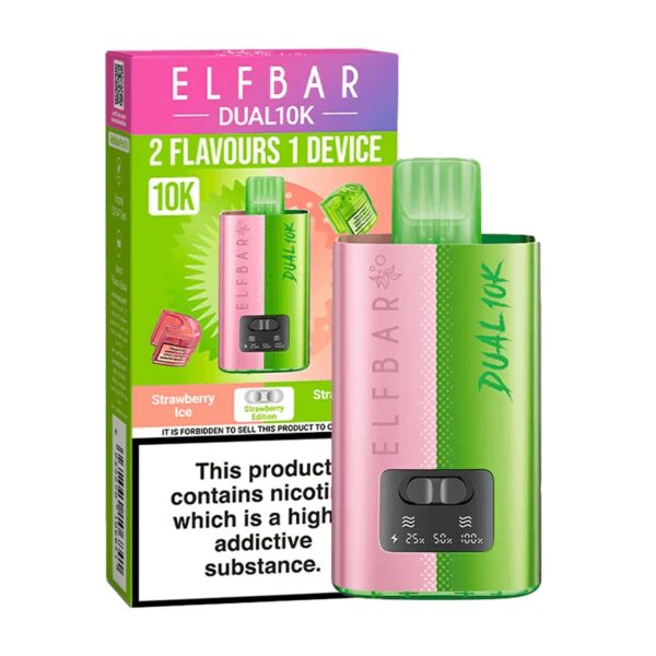 ELF BAR DUAL 10K PREFILLED POD VAPE KIT 20MG - Image 8