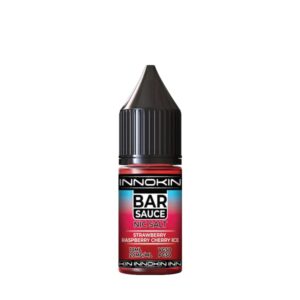 STRAWBERRY RASPBERRY CHERRY ICE 10ML NIC SALT BAR SAUCE BY INNOKIN
