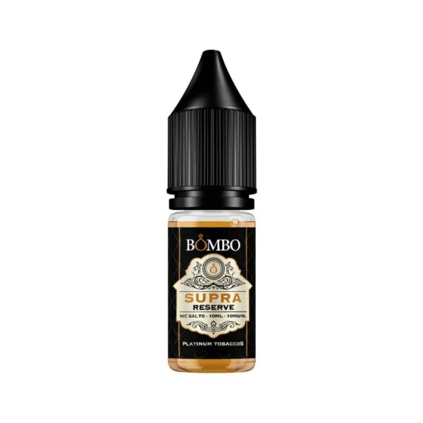 SUPRA RESERVE PLATINUM TOBACCOS 10ML NIC SALT BOMBO