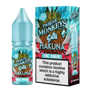 HAKUNA ICED 10ML NIC SALT TWELVE MONKEYS