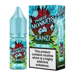 KANZI ICED 10ML NIC SALT TWELVE MONKEYS