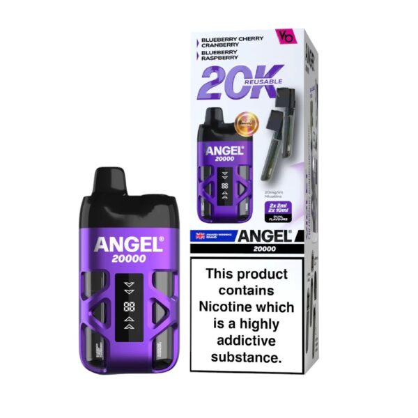 VAPE BARS ANGEL 20K PREFILLED DISPOSABLE VAPE KIT 20MG - Image 22