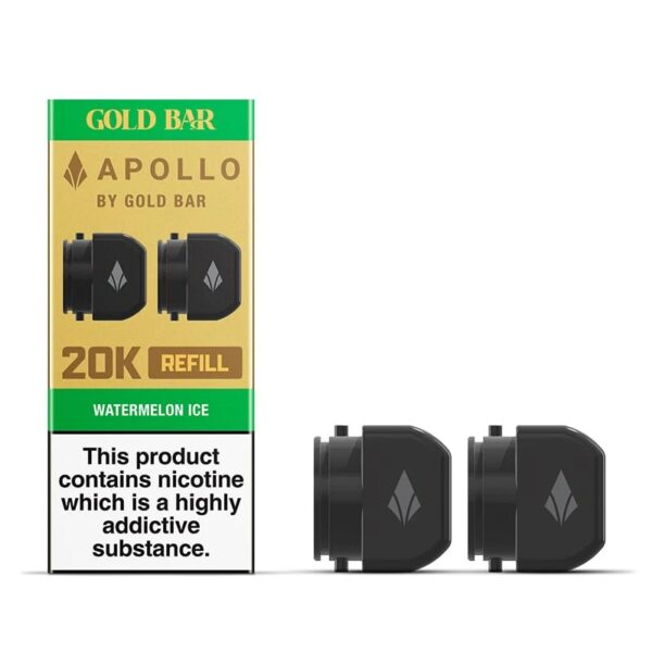 GOLD BAR APOLLO 20K PREFILLED PODS 20MG (2 PACK) - Image 11