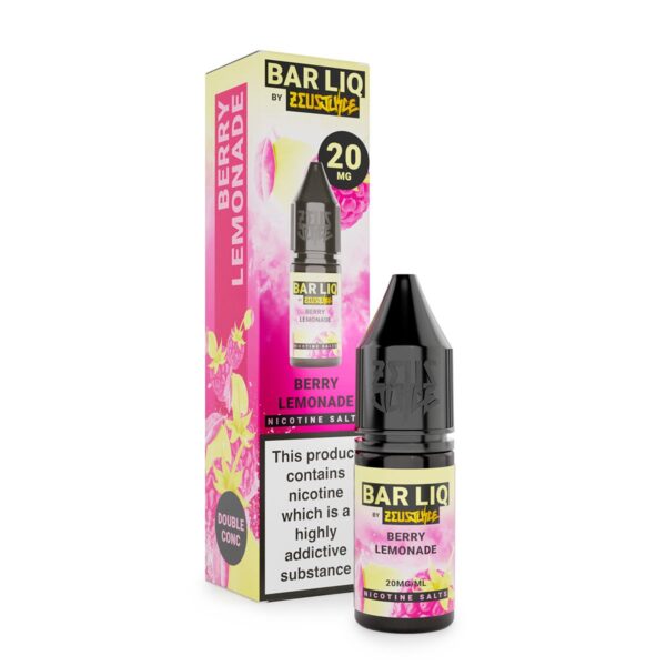 BERRY LEMONADE 10ML NIC SALT BAR LIQ BY ZEUS JUICE