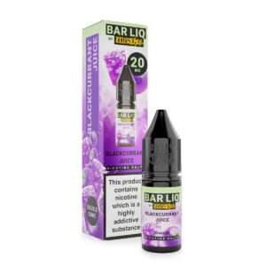 BLACKCURRANT JUICE 10ML NIC SALT BAR LIQ BY ZEUS JUICE
