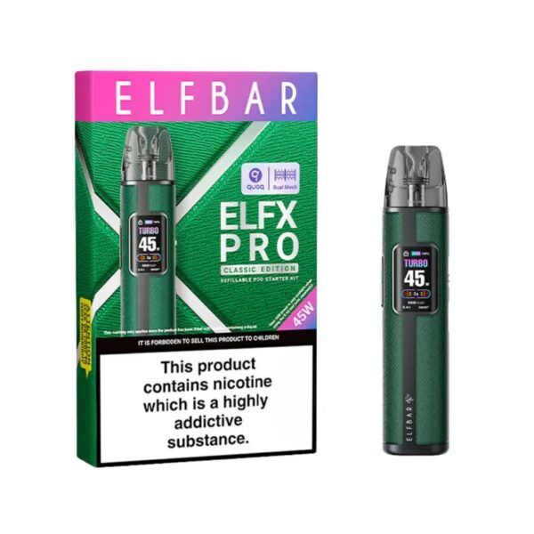 ELF BAR ELFX PRO CLASSIC EDITION POD VAPE KIT 1200MAH - Image 5