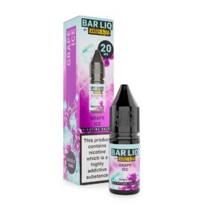 GRAPE ICE 10ML NIC SALT BAR LIQ BY ZEUS JUICE