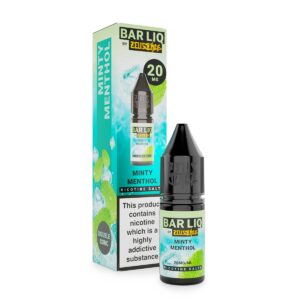 MINTY MENTHOL 10ML NIC SALT BAR LIQ BY ZEUS JUICE