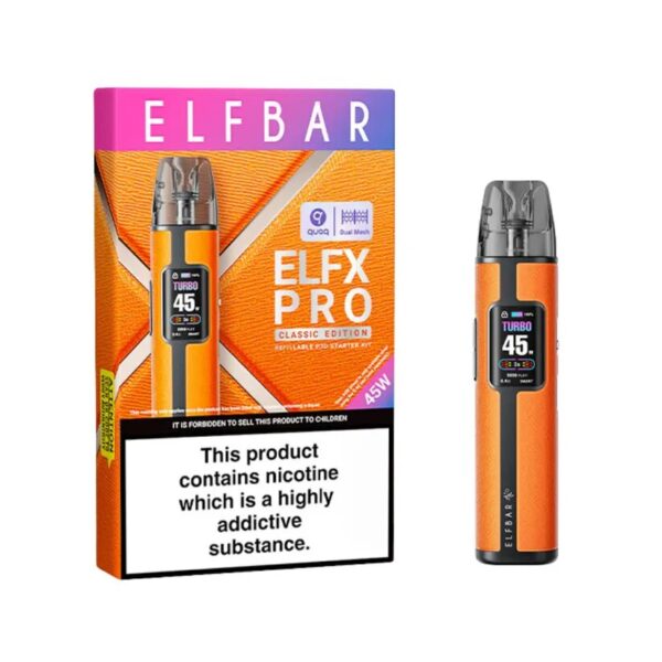ELF BAR ELFX PRO CLASSIC EDITION POD VAPE KIT 1200MAH - Image 6