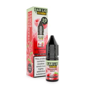 STRAWBERRY BURST 10ML NIC SALT BAR LIQ BY ZEUS JUICE