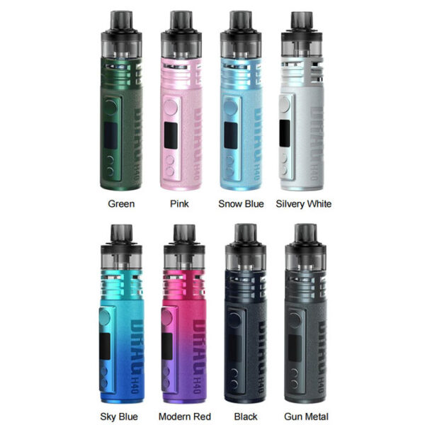VOOPOO DRAG H40 POD VAPE KIT 1500MAH - Image 2