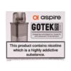 ASPIRE GOTEK REPLACEMENT PODS (2 PACK) - 0.6 ohm