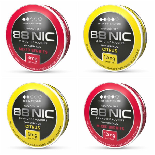 88 NIC NICOTINE POUCHES