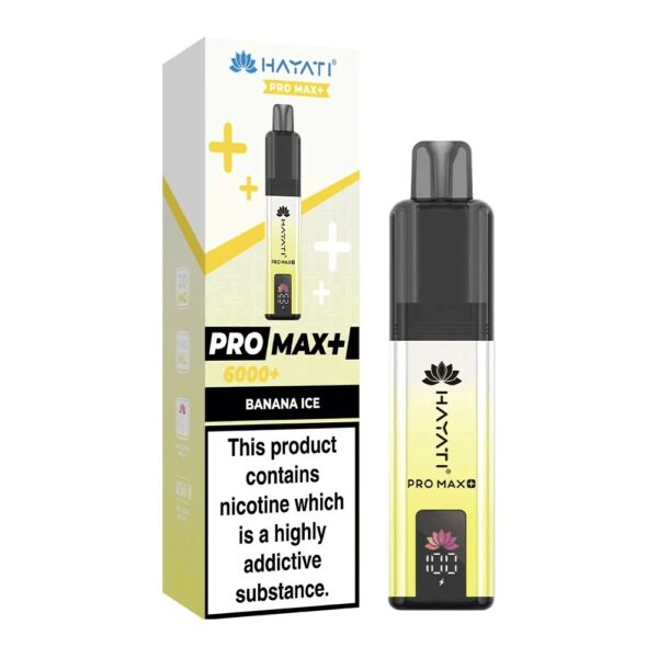 HAYATI PRO MAX+ 6000 PREFILLED POD VAPE KIT 20MG - Image 36