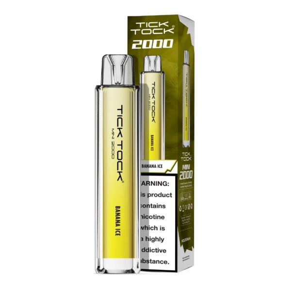 TICK TOCK MINI 2000 DISPOSABLE VAPE KIT 20MG - Image 52