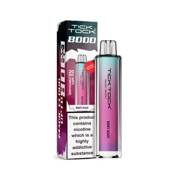 TICK TOCK MAGIC 8000 PREFILLED POD VAPE KIT 20MG - Image 54
