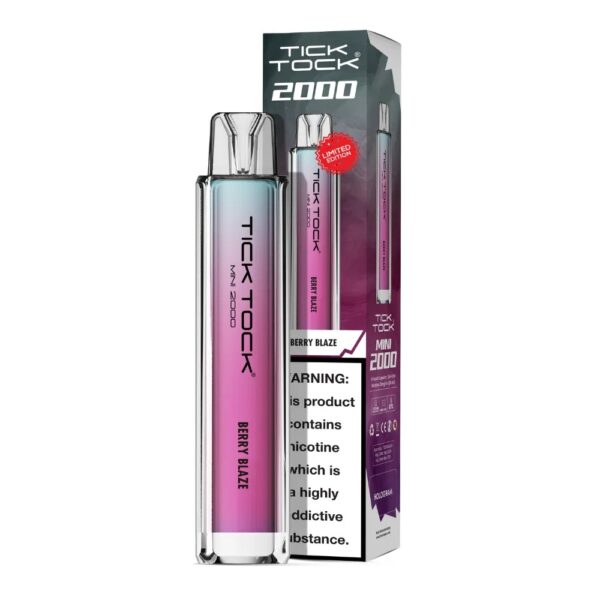 TICK TOCK MINI 2000 DISPOSABLE VAPE KIT 20MG - Image 54