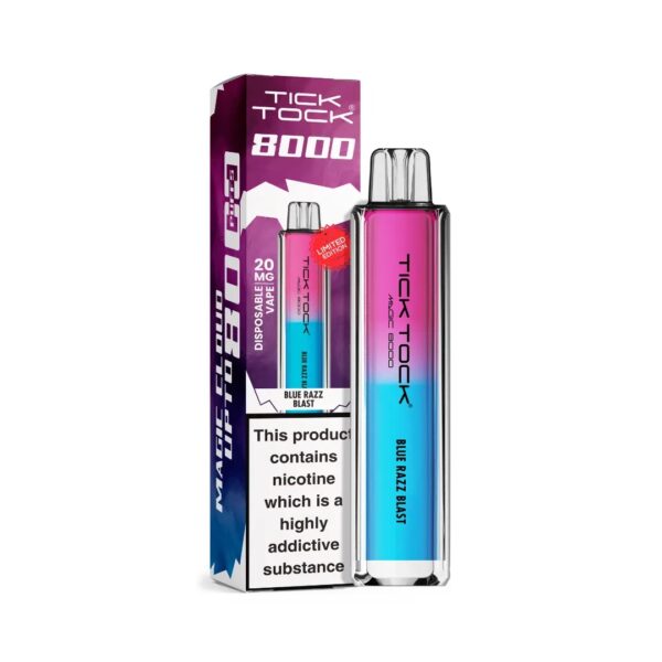 TICK TOCK MAGIC 8000 PREFILLED POD VAPE KIT 20MG - Image 58