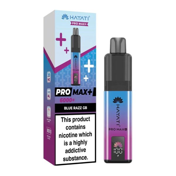 HAYATI PRO MAX+ 6000 PREFILLED POD VAPE KIT 20MG - Image 42