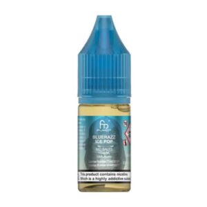 BLUE RAZZ ICE POP 10ML NIC SALT R AND M TORNADO 7000