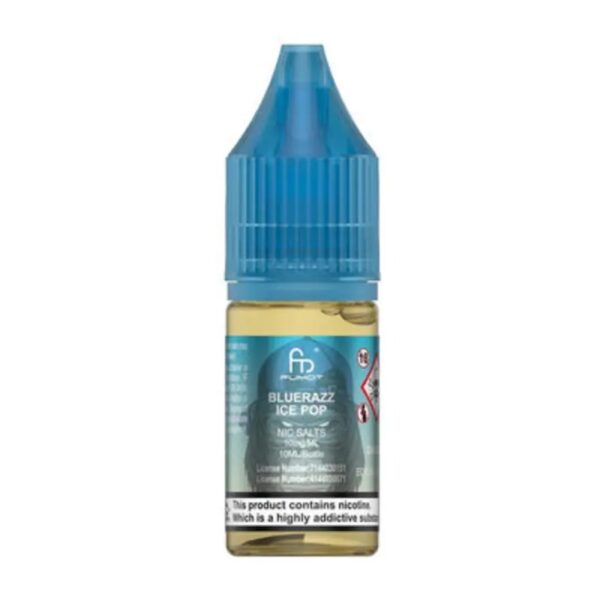 BLUE RAZZ ICE POP 10ML NIC SALT R AND M TORNADO 7000