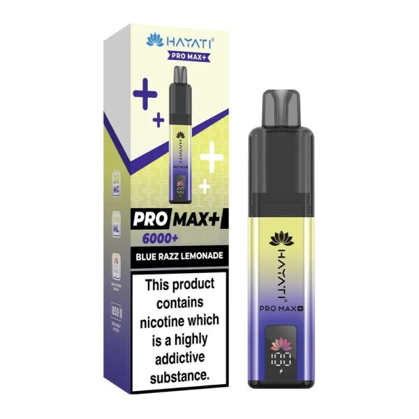 HAYATI PRO MAX+ 6000 PREFILLED POD VAPE KIT 20MG - Image 44
