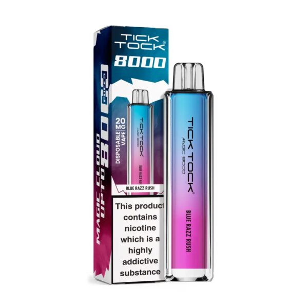 TICK TOCK MAGIC 8000 PREFILLED POD VAPE KIT 20MG - Image 60