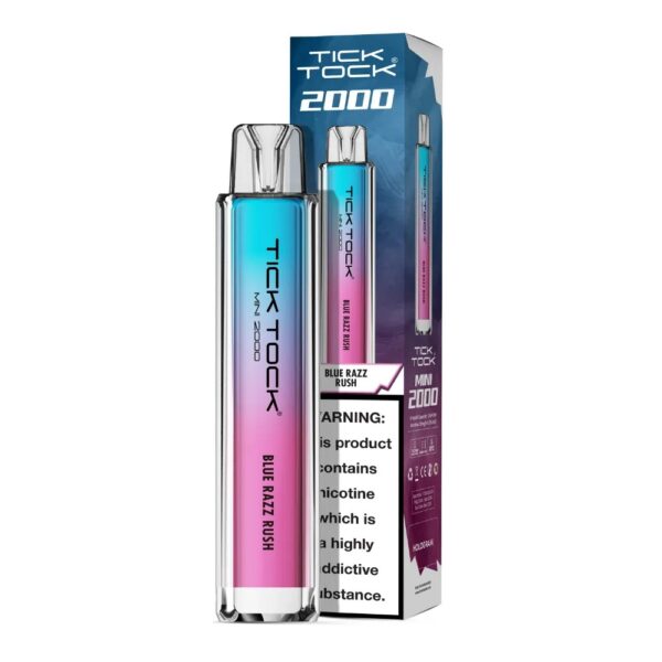 TICK TOCK MINI 2000 DISPOSABLE VAPE KIT 20MG - Image 60