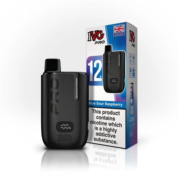 IVG PRO 12 PREFILLED POD VAPE KIT 20MG - Image 8