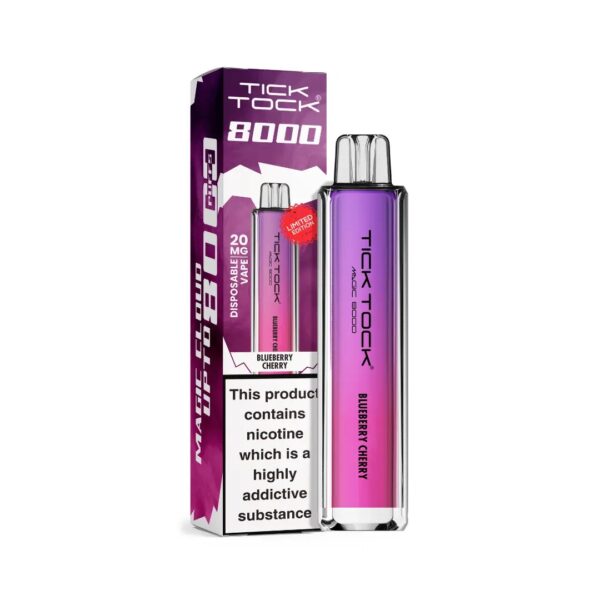 TICK TOCK MAGIC 8000 PREFILLED POD VAPE KIT 20MG - Image 62