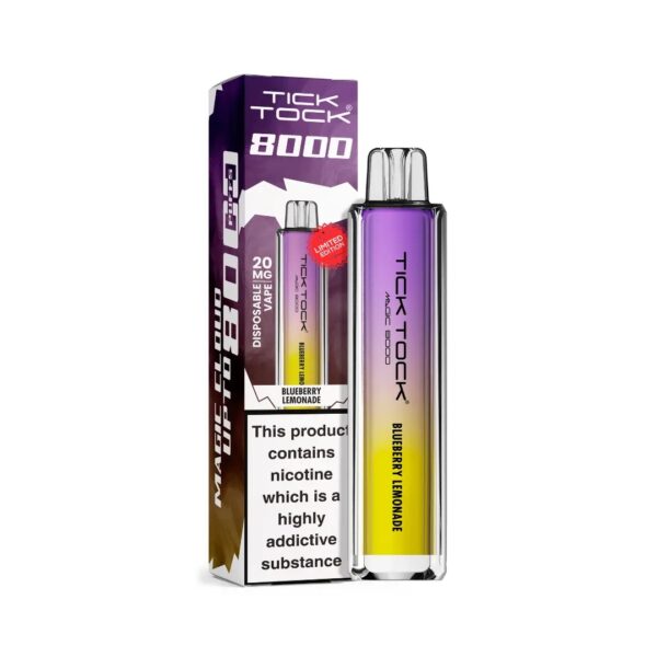 TICK TOCK MAGIC 8000 PREFILLED POD VAPE KIT 20MG - Image 64