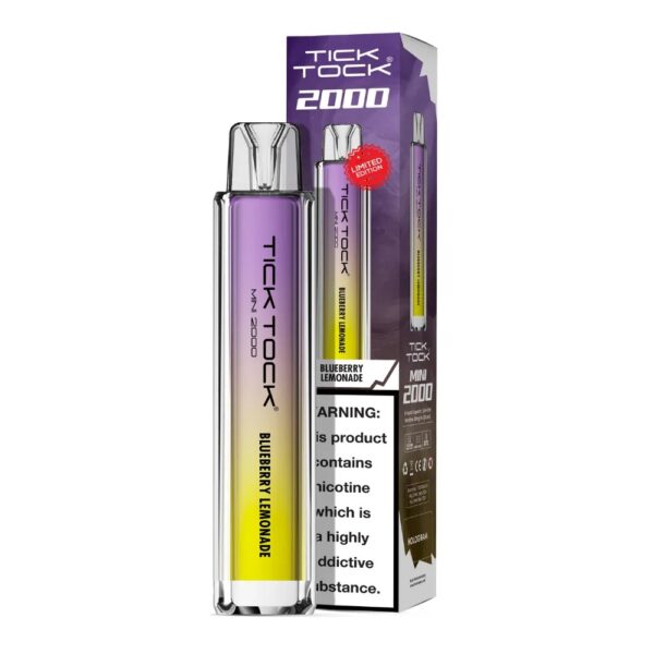 TICK TOCK MINI 2000 DISPOSABLE VAPE KIT 20MG - Image 64