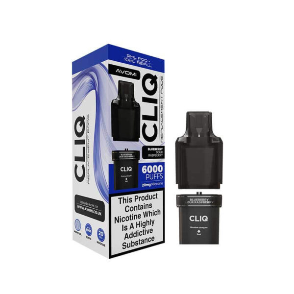 AVOMI CLIQ 6000 PREFILLED VAPE PODS 20MG - Image 4