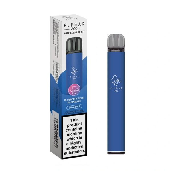 ELF BAR 600 PREFILLED POD VAPE KIT 20MG - Image 18