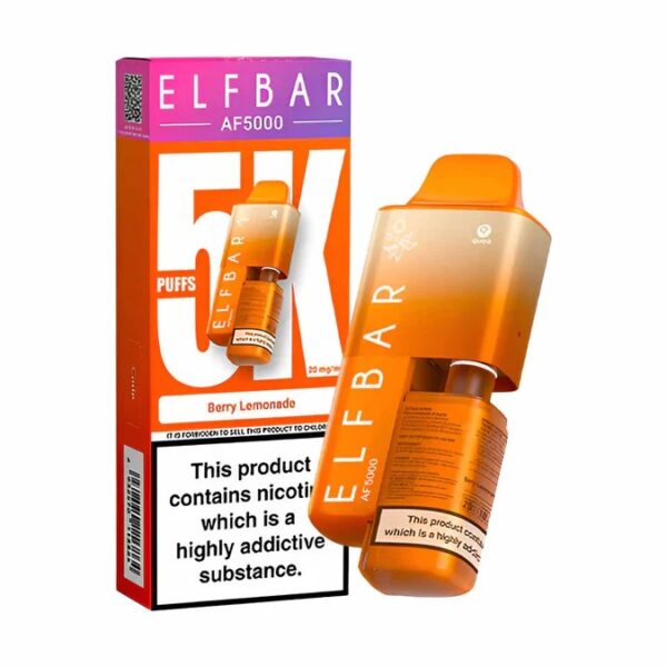 ELF BAR AF5000 PREFILLED POD VAPE KIT 20MG - Image 12
