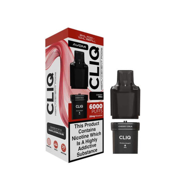 AVOMI CLIQ 6000 PREFILLED VAPE PODS 20MG - Image 5