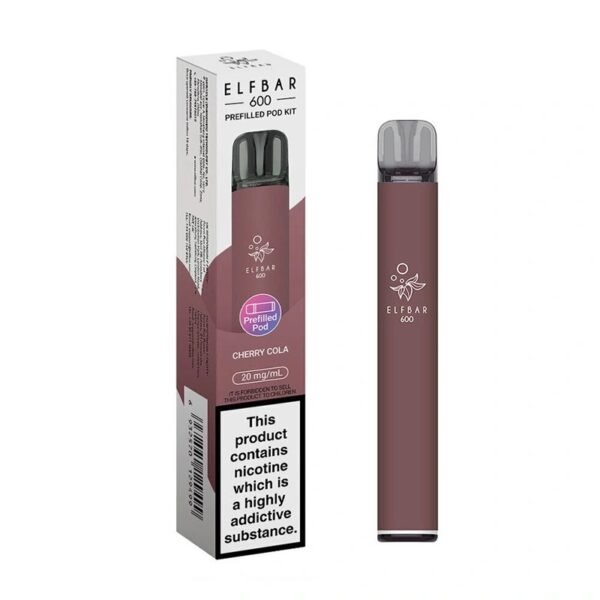 ELF BAR 600 PREFILLED POD VAPE KIT 20MG - Image 20