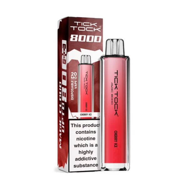 TICK TOCK MAGIC 8000 PREFILLED POD VAPE KIT 20MG - Image 68