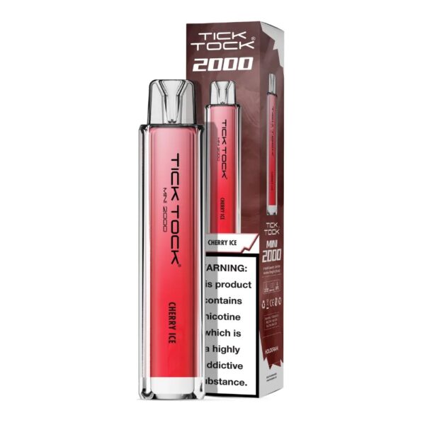 TICK TOCK MINI 2000 DISPOSABLE VAPE KIT 20MG - Image 68