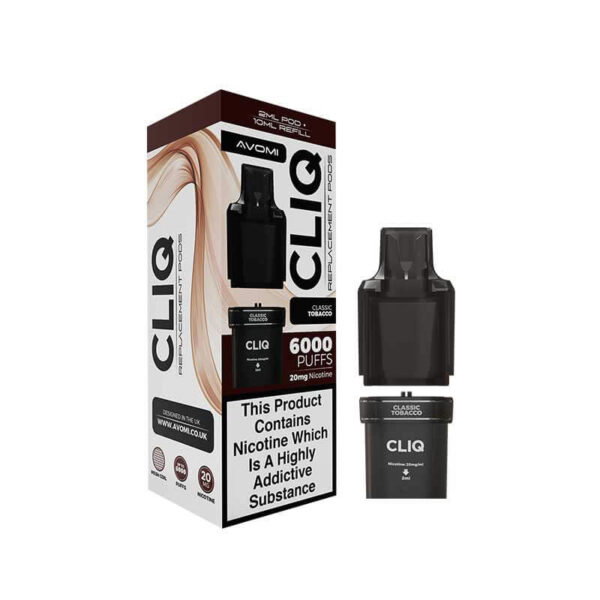 AVOMI CLIQ 6000 PREFILLED VAPE PODS 20MG - Image 6
