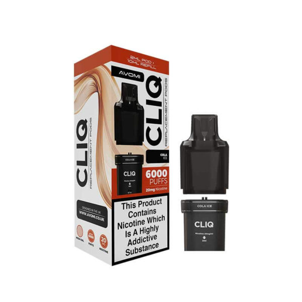 AVOMI CLIQ 6000 PREFILLED VAPE PODS 20MG - Image 7
