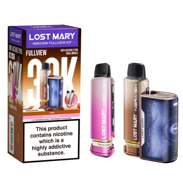 LOST MARY NERA 30K DISPOSABLE VAPE KIT 20MG - Image 18