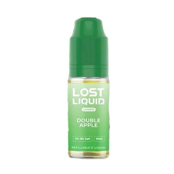 DOUBLE APPLE 10ML NIC SALT LOST LIQUID