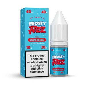 FIZZY BLUE SLUSH FROSTY FIZZ 10ML NIC SALT DR FROST