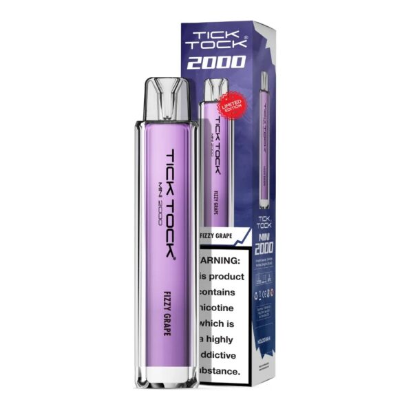 TICK TOCK MINI 2000 DISPOSABLE VAPE KIT 20MG - Image 74