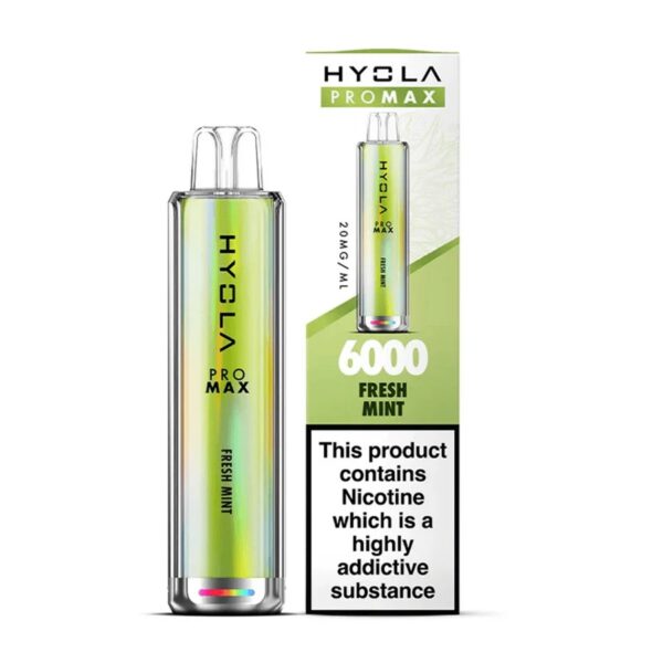 HYOLA PRO MAX 6000 PREFILLED POD VAPE KIT 20MG - Image 24