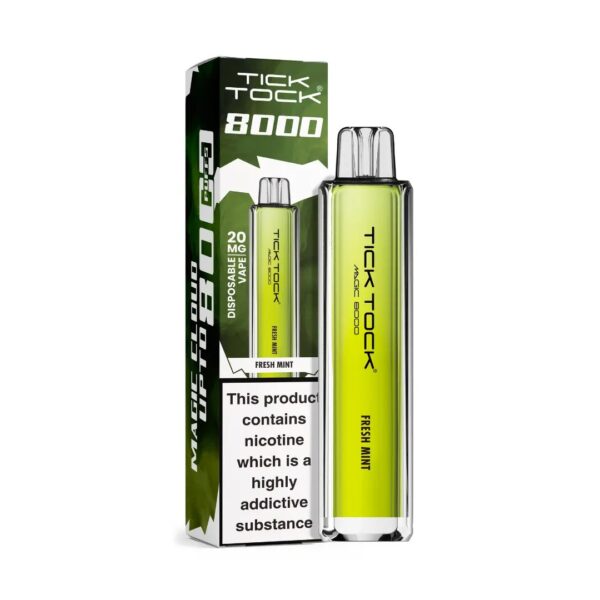 TICK TOCK MAGIC 8000 PREFILLED POD VAPE KIT 20MG - Image 76