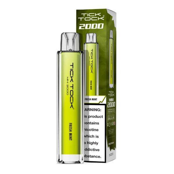 TICK TOCK MINI 2000 DISPOSABLE VAPE KIT 20MG - Image 76